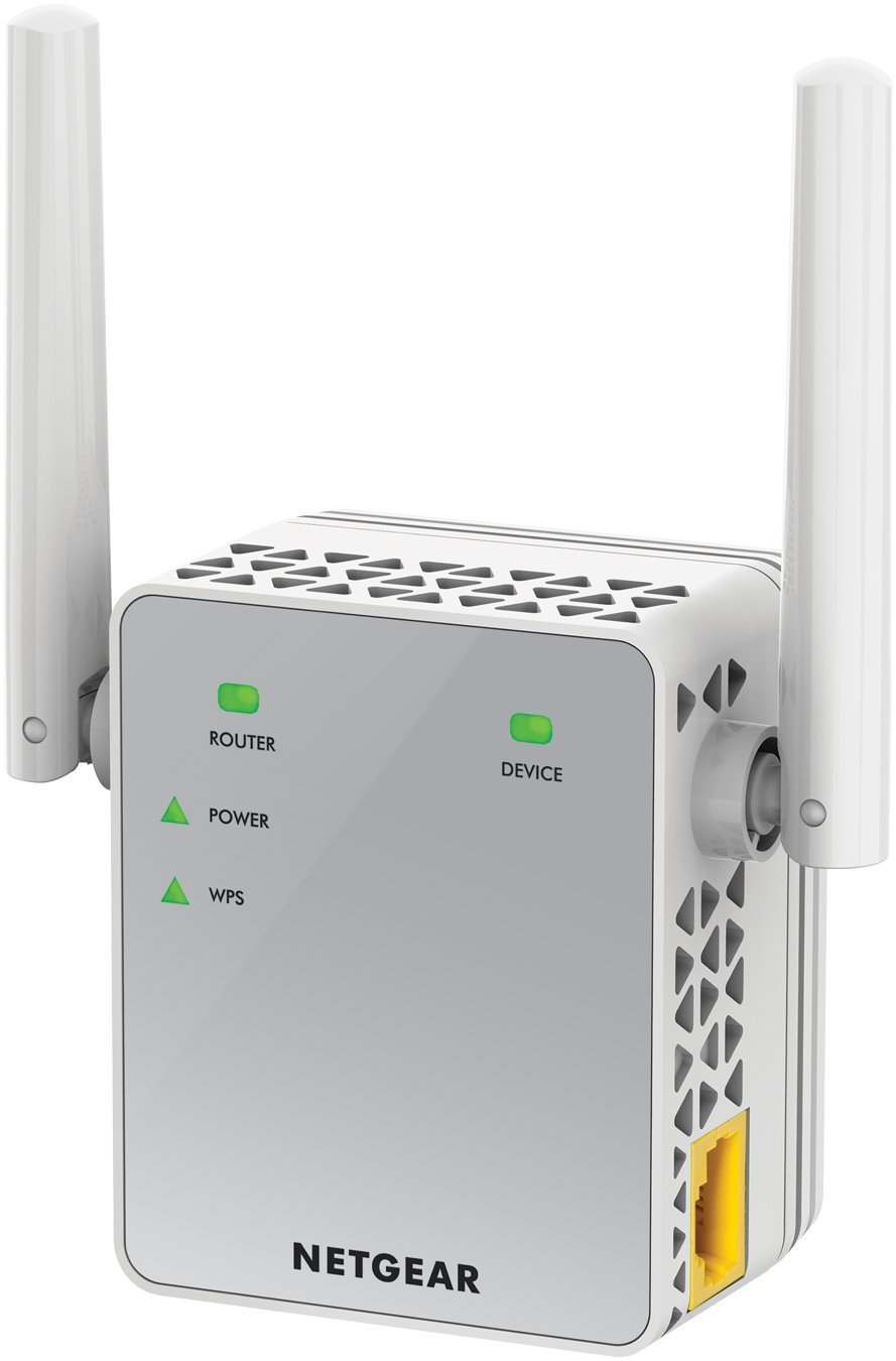 Netgear EX3700-100PES Wi-Fi Range Extender, Dual Band, AC750 Mbps