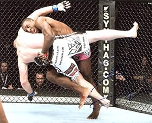 PHIL DAVIS signed *UFC MMA* 8x10 Photo W/COA #4