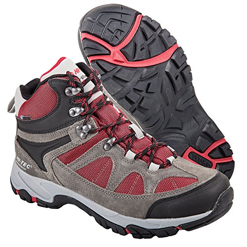 Hi-Tec Men's Altitude Lite I WP Hiking Boot, Charcoal/Cool Grey/Red, 11 M US