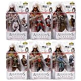 アサシンクリード ブラザーフッド ASSASSIN'S CREED BROTHERHOOD 3.75インチ アクションフィギュア 6種セットイメージ
