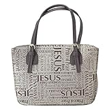 UPC 812839023903 product image for White Dove Names of Jesus Purse Style Jacquard Bible Cover Large Size | upcitemdb.com