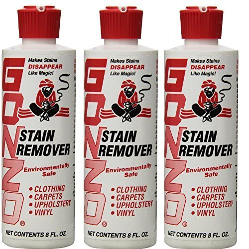 Gonzo Stain Remover 8 Oz Pack of 3 (8 Oz Ea)