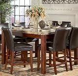 Achillea Marble Top Counter Homelegance Furniture