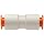 SMC KQ2H09-00A PBT Push-to-Connect Tube Fitting, Straight Union, 5/16" Tube OD