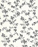 Brewster 425-6096 Madison Florals Wallpaper, 20.5-Inch x 396-Inch, White [並行輸入品]