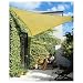 Idirectmart Triangle Sun Shade Sail 18 Feet - Sand Color