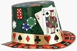 Beistle 66614-25 - Casino Night Hi-Hat - Pack of 25