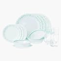 Corelle Livingware Country Cottage 16-Piece Dinnerware Set, Service for 4