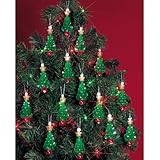 Beadery Holiday Beaded Ornament Kit, 2.25-Inch, Mini Trees, Makes 24 Ornaments