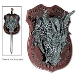 Fantasy Dragon Sword Plaque Display High Quality