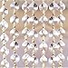 Asfour Gold Clear Crystal Garland, Octagon Cut Crystal Chain,14mm (Gold Finish) …