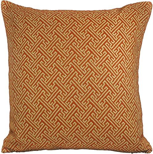 Fabric Resource Watin Red 18x18" Decorative Throw Pillow