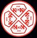 The Kinks - Red Logo on Clear - Reverse Reading Window Sticker / Decal