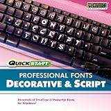 Quickstart: Fonts - Decorative & Script [Download]