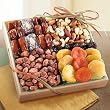 Santa Cruz Dried Fruit Tray with Savory Nuts Gift Tray