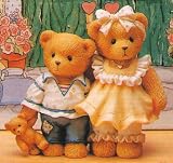 Cherished Teddies Bernard and Bernice