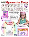 ScrapSMART - Gymnastics Party - Software Collection - Jpeg, PDF, MS Word files (CDGYMP179)
