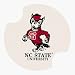 North Carolina State University Carsters - Coasters for Your Car