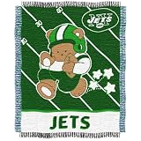New York Jets Jacquard BABY Throw Blanket