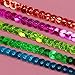 PEPPERLONELY Brand 80 Yard/Roll Metallic Flat Sequin Trim, Red