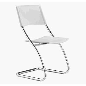 Zuo Modern Zoom Leatherette Dining Chairs - Set of 4 - by Zuo Modern 108401 (White) (34.5H... by Zuo Modern