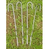 Deer Fence: Bottom Stakes 12 in Kinked Fence 30 pk