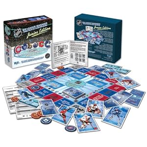 NHL Big League Manager Board Game - Junior Edition by 