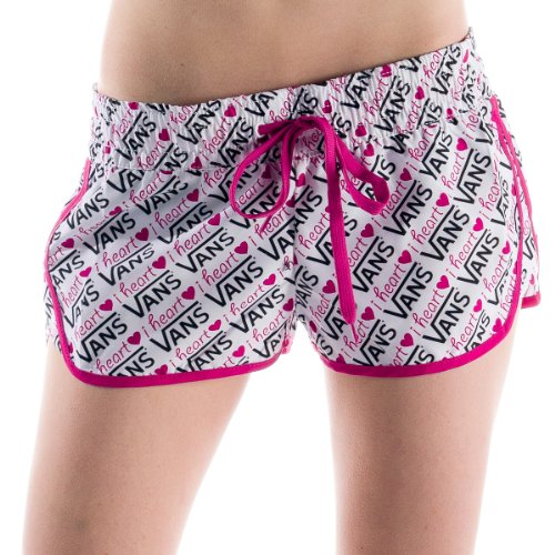 Vans Damen kurze Hose BAYSHORE, HrtVansBrightWh, L, VMMF4PU Preisvergleich