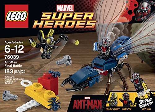 new lego superheroes marvels ant-man 76039 building kit for