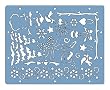 Fiskars Shapeboss 9 Inch by 11 Inch Stencil Sets, Winter Wonderland