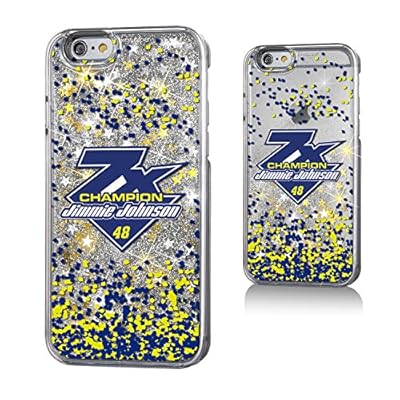 Jimmie Johnson 48 Gold Glitter iPhone 6 Case NASCAR