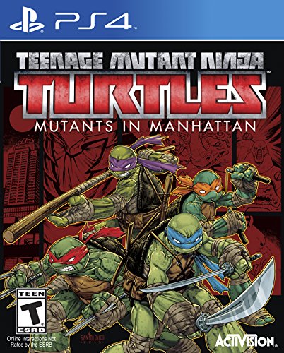 Activision TMNT Mutants Take Manhattan PS4