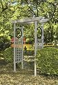 Greenstone MFS010ZA Costal Grey Zen Garden Arbor, 81 By 57 By 27 Inches