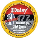 Daisy Outdoor Products Lead Free .177 Pellets (Silver, 4.5 mm)