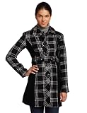 Mac & Jac Women's Plaid Color Blocked Coat