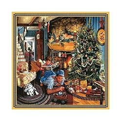 Sunsout Fathers Christmas Train 500 Piece Jigsaw Puzzle