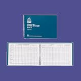 Dome(R) Simplified Home Budget Book, 7 1/2in. x 10 1/2in., Teal