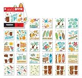 Creative Imaginations Retro Tropical Swatch Book Impress Ons