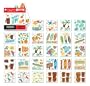 Creative Imaginations Retro Tropical Swatch Book Impress Ons