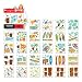 Creative Imaginations Retro Tropical Swatch Book Impress Ons