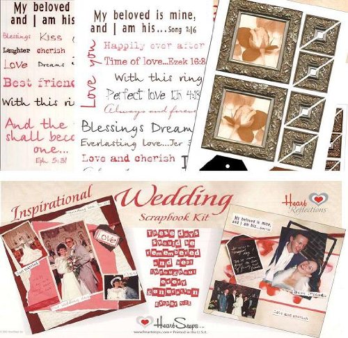 Inspirational Wedding Scrapbook Kit