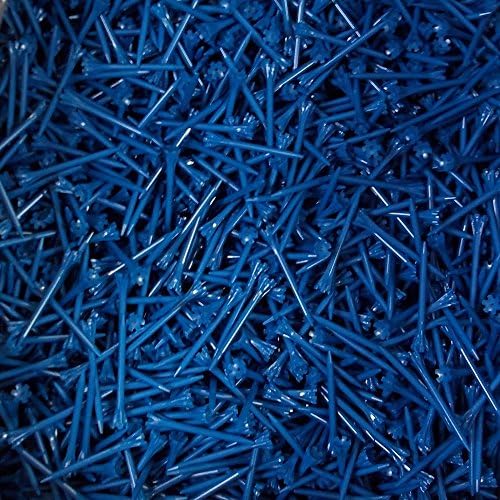Champ Zarma Fly 2 3/4" Plastic Golf Tees - Blue - 250 Tees in Bulk