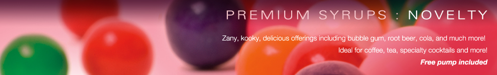 Amoretti Premium Syrups for Coffee, Tea and Beverages : Novelty