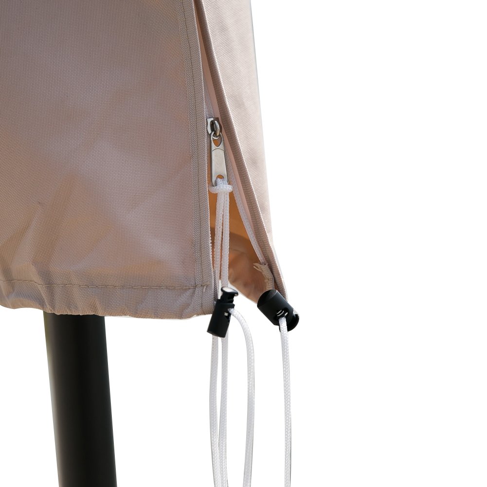 CHopetree Patio Outdoor Patio Market Umbrella Storage Cover suits 7 to