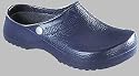 Birkis Clogs ''Super-Birki'' aus Alpro-Schaum in blue mit normalem Fussbett und antistatik Sohle