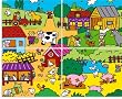 Vilac Box of Four 12-Piece Farm Puzzles