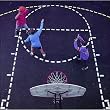 Jaypro Sports BCS-1 Basketball Court Stencil