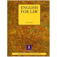 English for Law (Professional English Series)