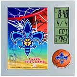 NBA New Orleans Hornets Digital Desk Clock