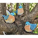 Bluebird Figurines Set Of 3 Styles 4 Inch